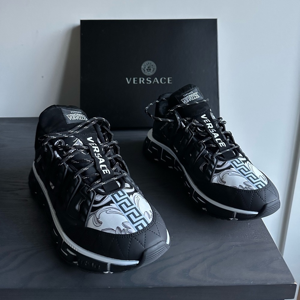 Versace Men’s Sneakers. Work once. Size 14.5